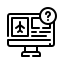 unknown, transportation, trip, airplane, question, mark, flight, status, computer 