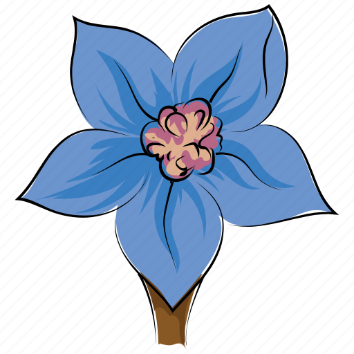 Premium Vector  Nature flower bluebell flower floral leaf plant