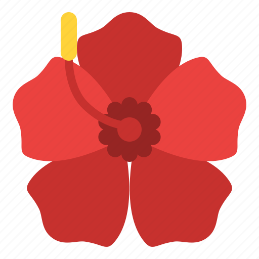 Hibiscus, flower, blossom, floral, nature icon - Download on Iconfinder
