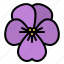 violet, flower, blossom, floral, nature 