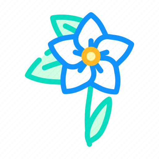 Jasmine, flower, natural, aromatic, plant, rose icon - Download on Iconfinder