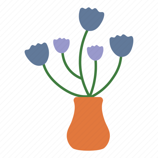 Flower, pot, plant, floral icon - Download on Iconfinder