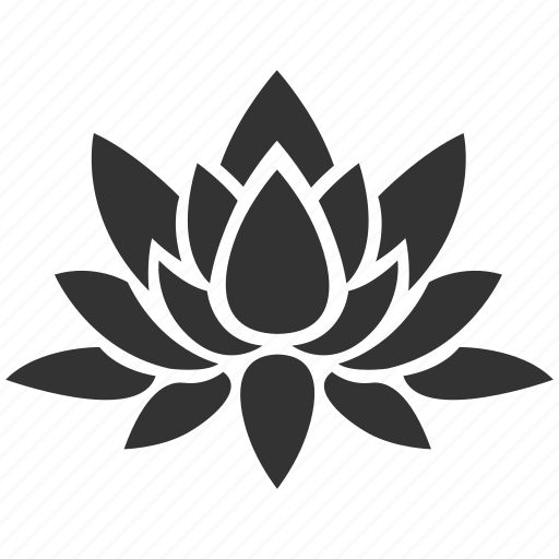 Bloom, floral, flower, lotus, nature, plant, water plant icon