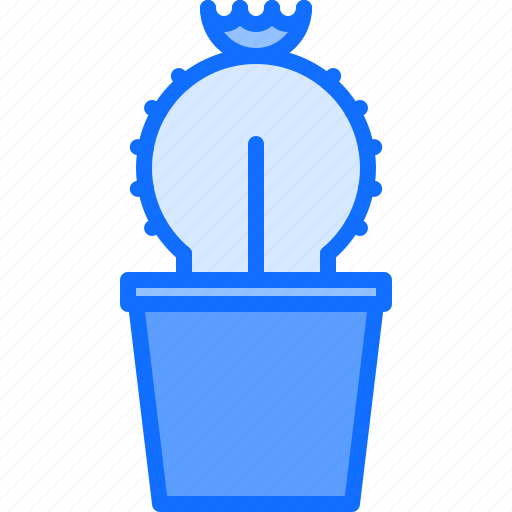 Cactus, pot, garden, flora, shop, nature icon - Download on Iconfinder