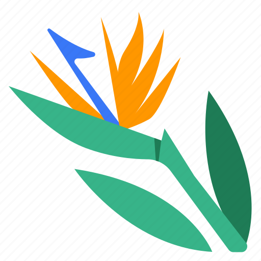 Bird of paradise, blooming, crane flower, floral, flower, strelitzia, plant icon - Download on Iconfinder