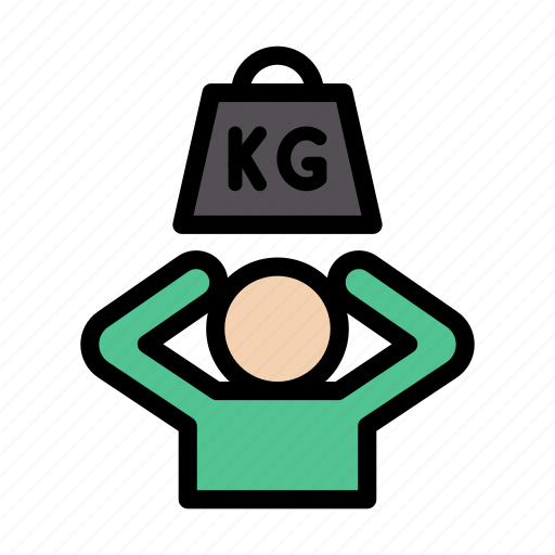 Avatar, kg, lifting, man, weight icon - Download on Iconfinder