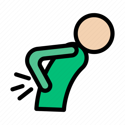 Backbone, ill, medical, pain, patient icon - Download on Iconfinder