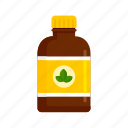 bottle, drug, glass, medical, medicine, mint, syrup