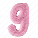 lowercase, letter g, g, fluffy, 3d, alphabet, font