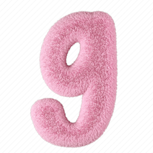 Lowercase, letter g, g, fluffy, 3d, alphabet, font icon - Download on Iconfinder