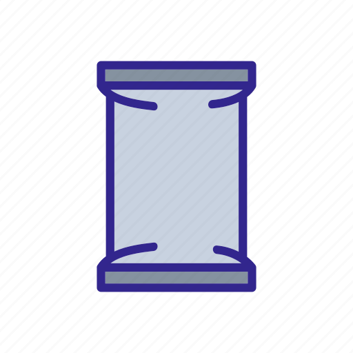 Aluminium, container, foil, list, outline, packaging, plate icon - Download on Iconfinder