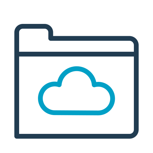Cloud, folder, storage, data, file, document, upload icon - Download on Iconfinder