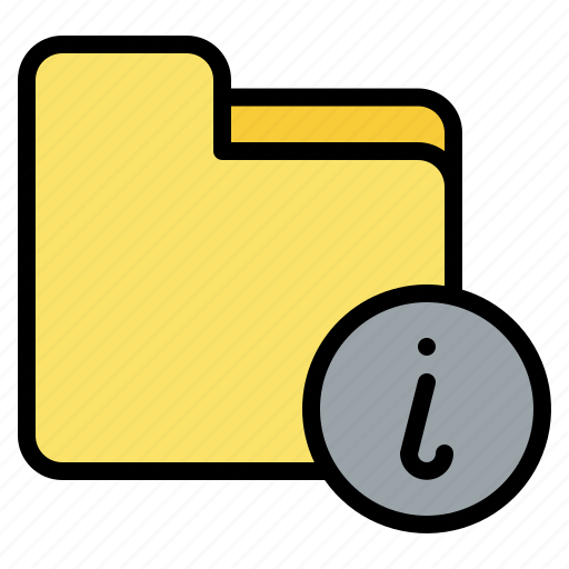 Data, document, folder, info icon - Download on Iconfinder