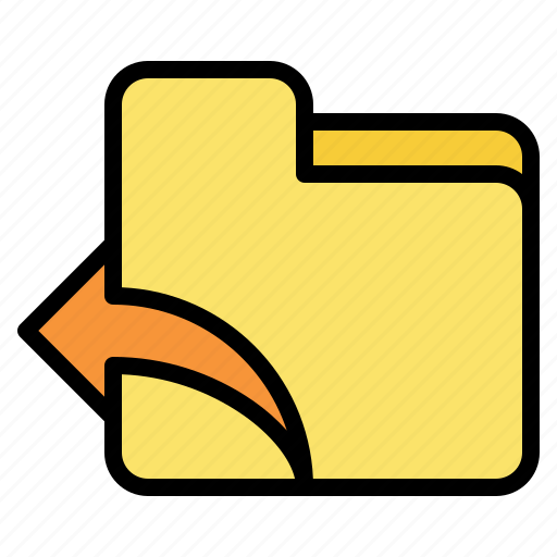 Data, document, folder, previous icon - Download on Iconfinder
