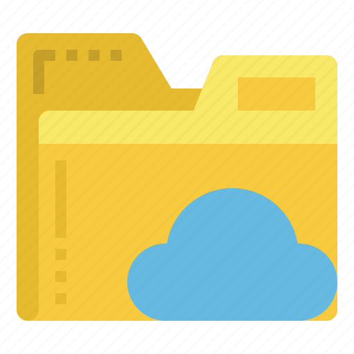 Cloud, storage, folder, file, document, archive icon - Download on Iconfinder
