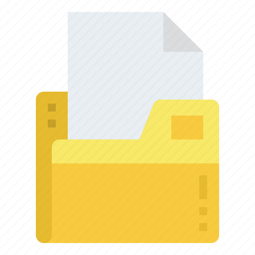 File, paper, document, folder, data, archive icon - Download on Iconfinder