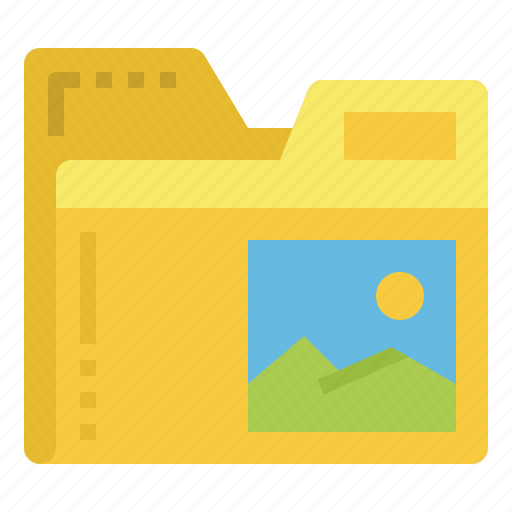 Photo, picture, folder, file, document, archive icon - Download on Iconfinder