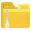 zip, folder, file, document, archive 