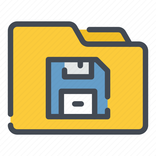 Folder, save icon - Download on Iconfinder on Iconfinder