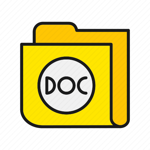 Doc, folder, open, data icon - Download on Iconfinder