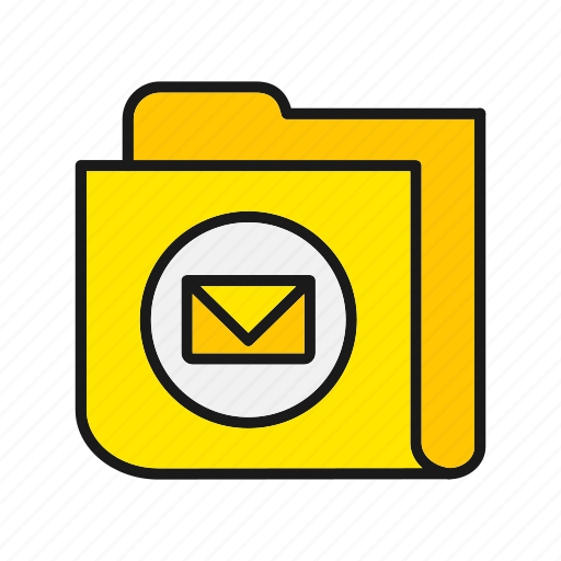 Email, files, folder, mail, post, system icon - Download on Iconfinder