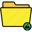 yellow, image, folder, ui, interface, archive, files 