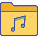audio, folder, music, document