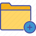folder, add, document, archive