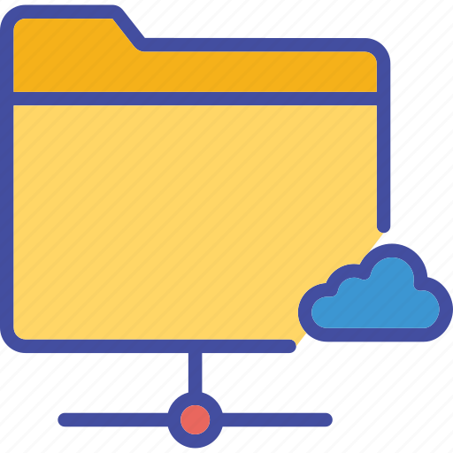 Cloud, folder, document, storage icon - Download on Iconfinder