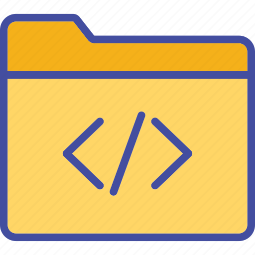 Coding, folder, document, storage icon - Download on Iconfinder