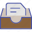 drawer, document, storage, file 