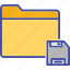 floppy, disk, folder, document, storage 