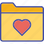 folder, favorite, document, storage 