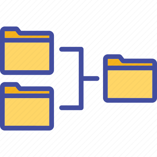 Hierarchy, folder, document, storage icon - Download on Iconfinder