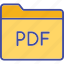 pdf, folder, document, storage 