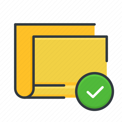 Folder, check, online icon - Download on Iconfinder