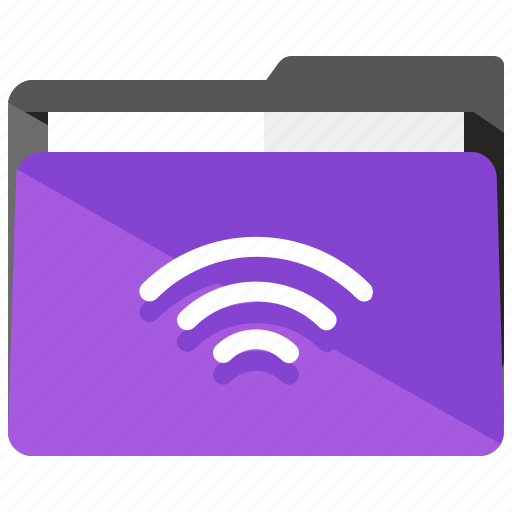 Archive, folder, internet, share, wifi icon - Download on Iconfinder