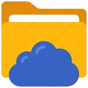 cloud, folder, files, computing, icloud