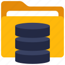 database, folder, files, computing, storage