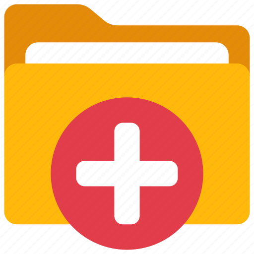 Health, folder, files, computing, medical icon - Download on Iconfinder