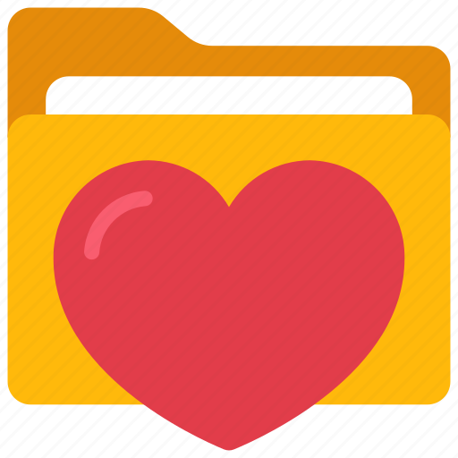 Heart, like, folder, files, computing, likes icon - Download on Iconfinder