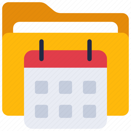 Schedule, folder, files, computing, calendar icon - Download on Iconfinder