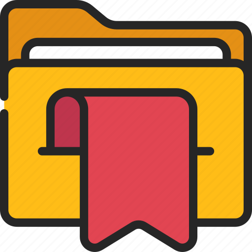 Bookmark, folder, files, computing, saved icon - Download on Iconfinder
