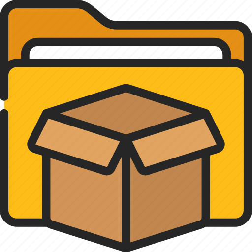 Box, folder, files, computing, dropbox icon - Download on Iconfinder