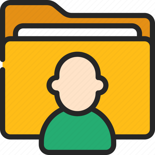 User, folder, files, computing, users icon - Download on Iconfinder