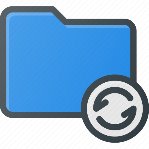 Directory, folder, refresh, reload, syncronize icon - Download on Iconfinder