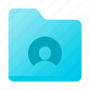 avatar, folder, people, profile, user
