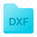 archive, document, dxf, file type, folder 