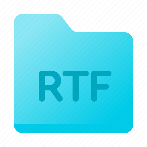 Document, file type, folder, page, paper, rtf icon - Download on Iconfinder