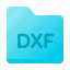 dxf, extension, file, folder, format 